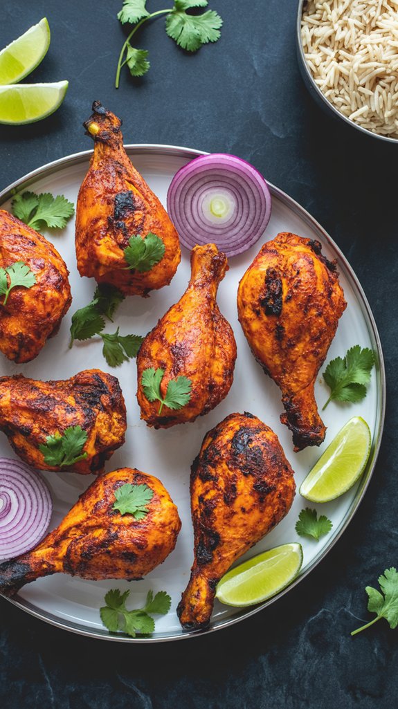 delicious homemade tandoori chicken