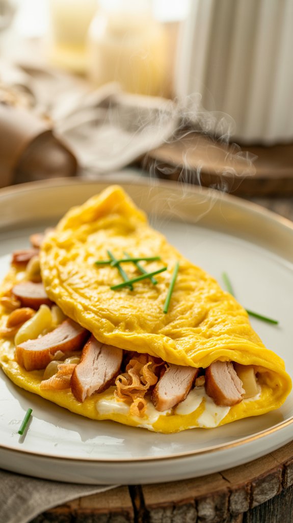 elevated omelette cooking instructions