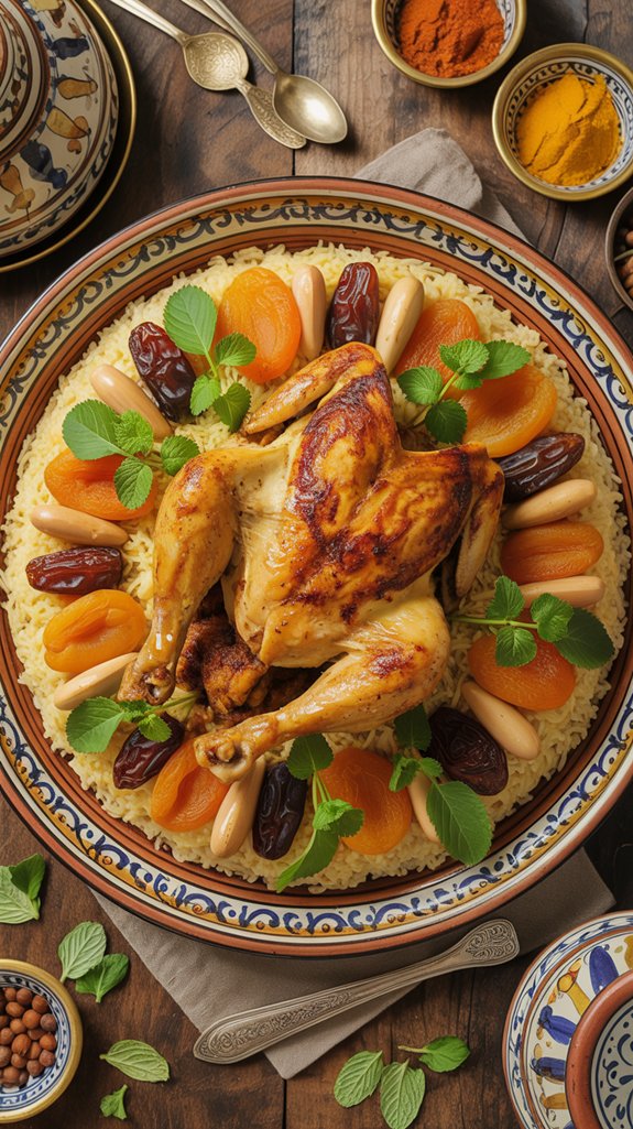 exquisite moroccan chicken dish