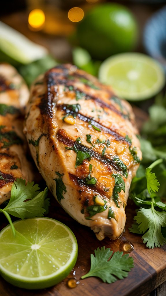 freezer friendly cilantro lime chicken