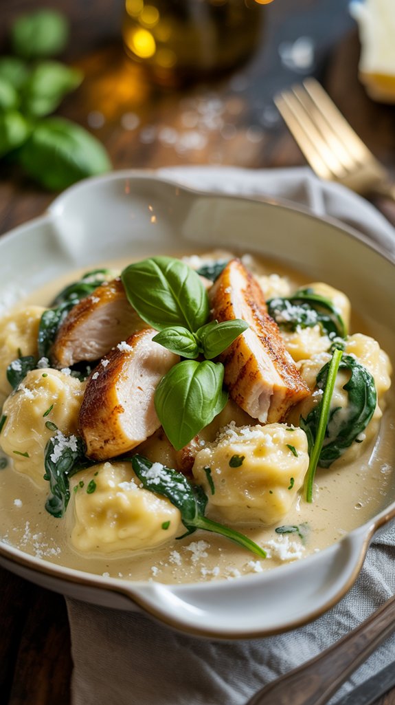 gnocchi chicken creamy sauce