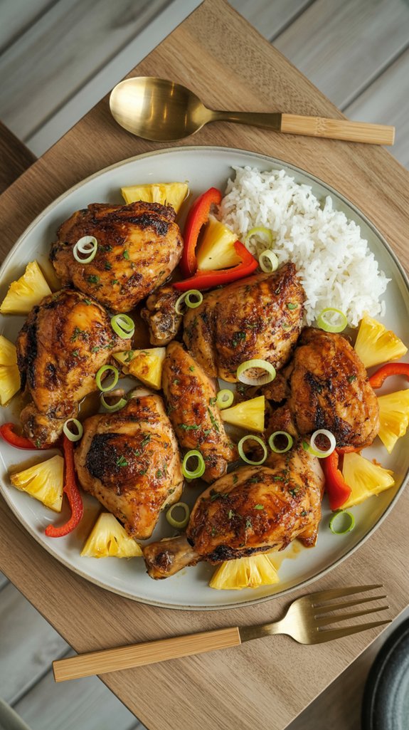 hawaiian chicken with pineapple