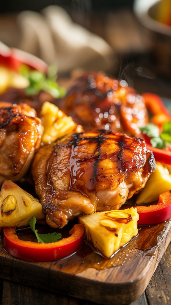 hawaiian chicken with pineapple
