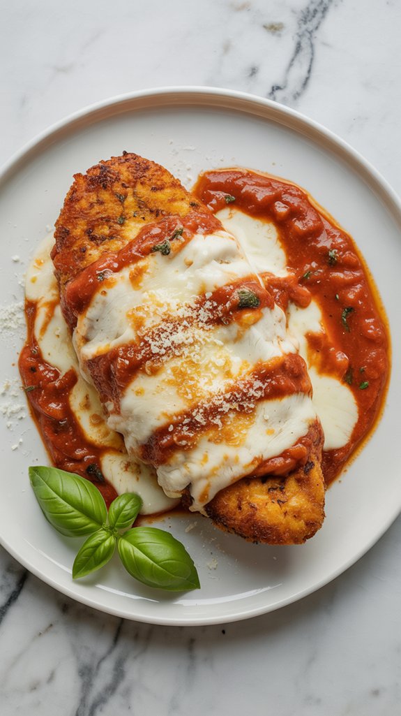 healthy chicken parmesan recipe