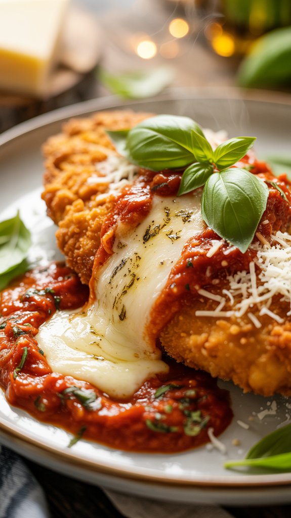 healthy chicken parmesan recipe