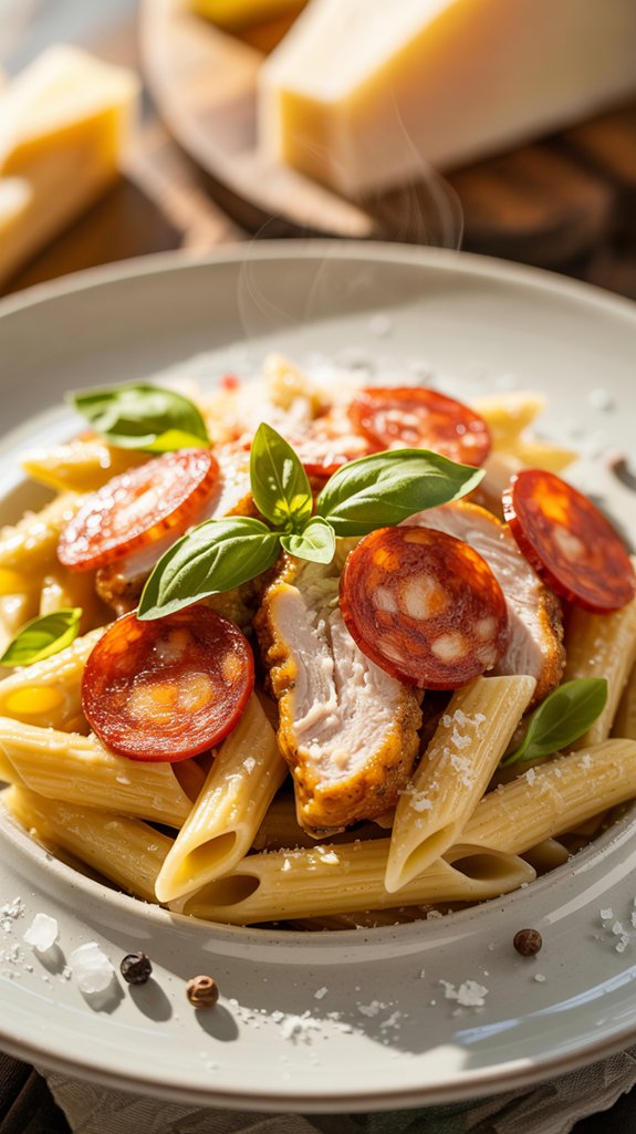 hearty chicken pasta recipe