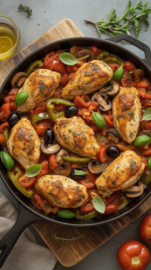homestyle italian chicken dish