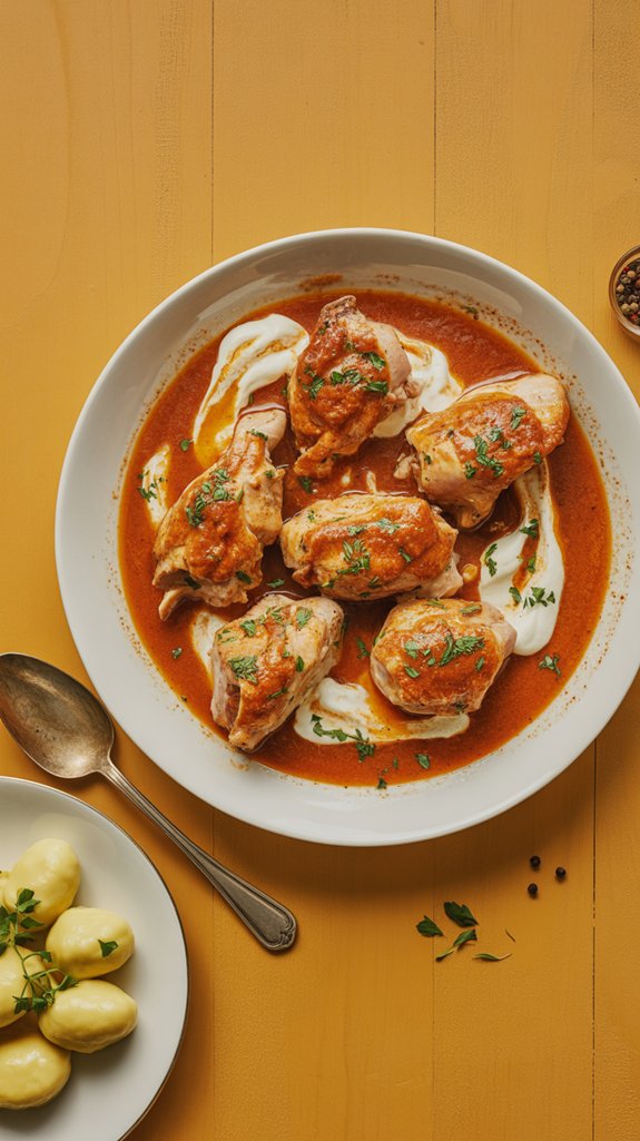hungarian chicken paprikash recipe