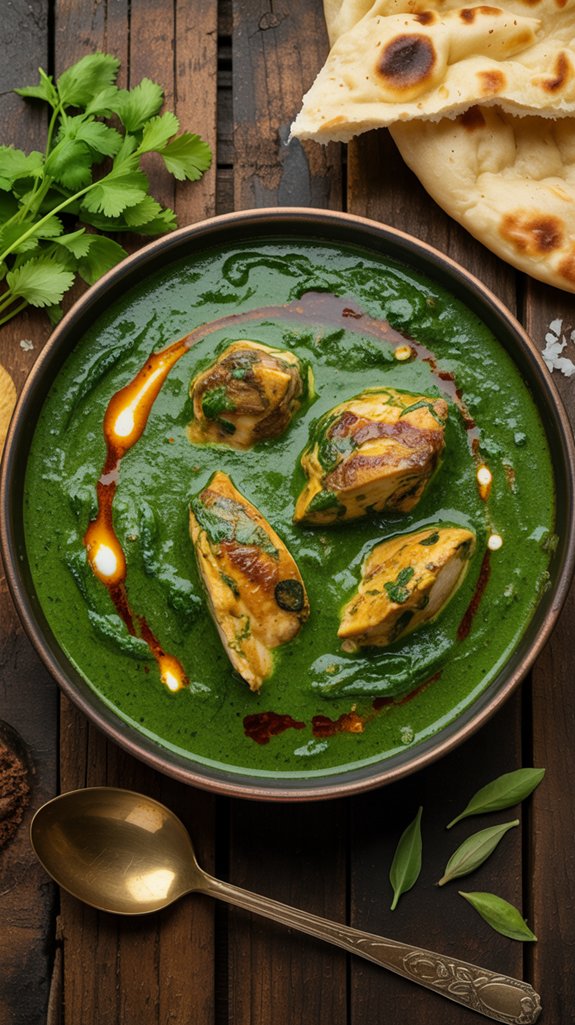 indian chicken saag recipe