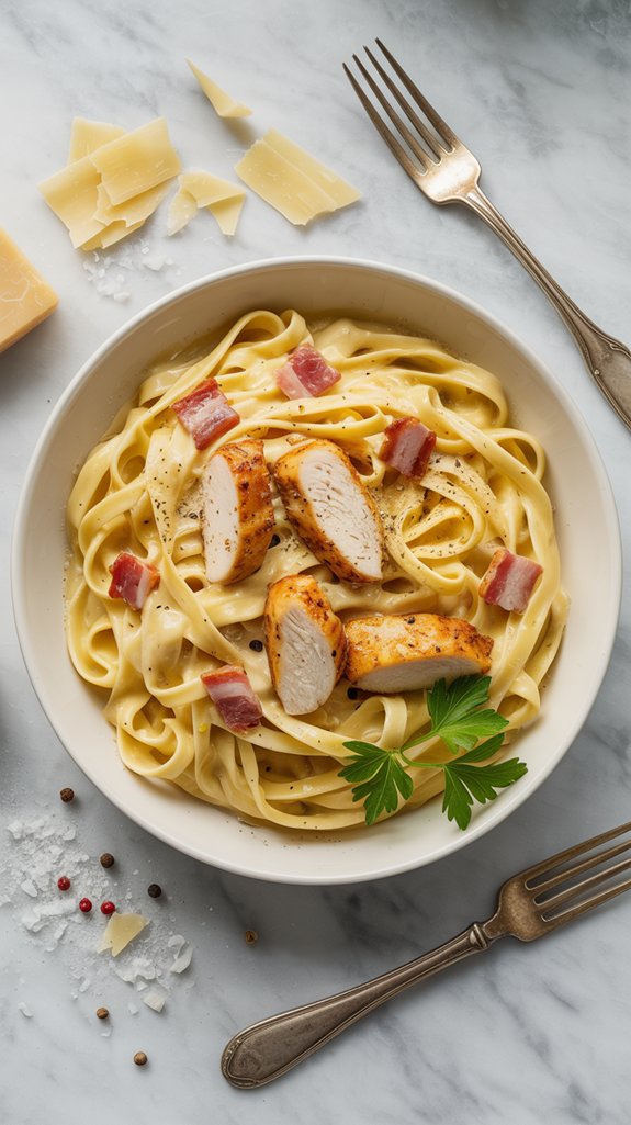 indulgent italian chicken dish