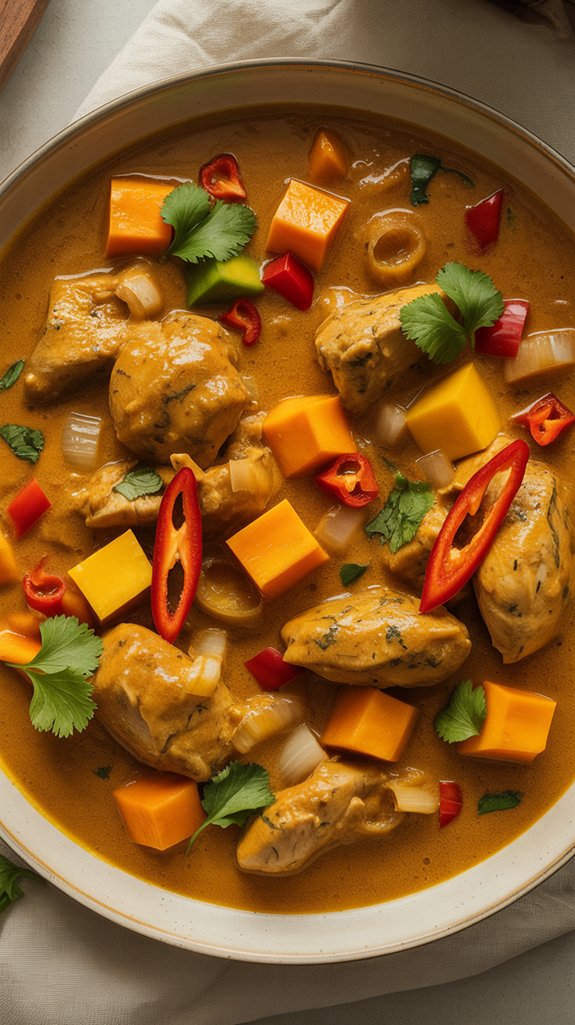 mango chicken curry recipe