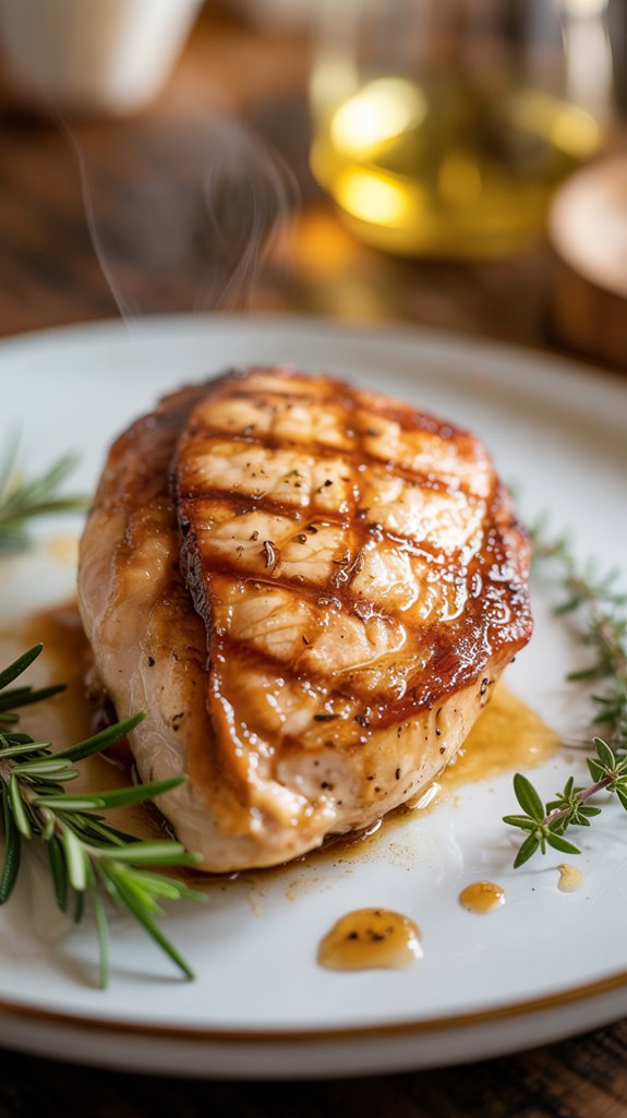 marinate and sear chicken