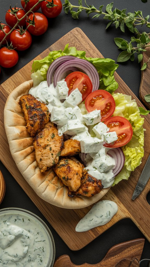 mediterranean chicken gyro recipe