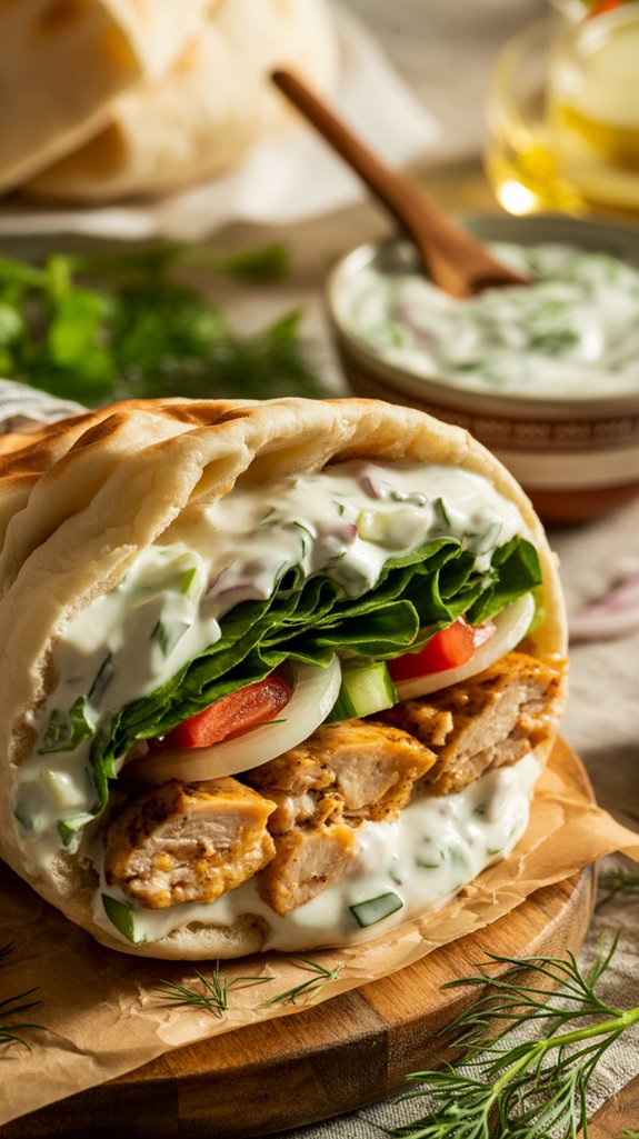 mediterranean chicken gyros recipe