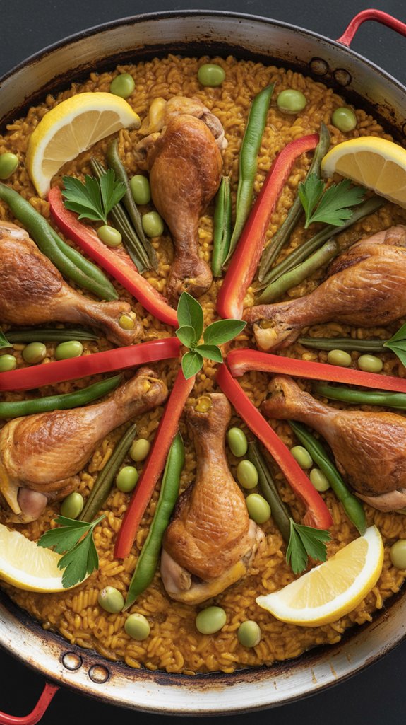mediterranean chicken rice dish