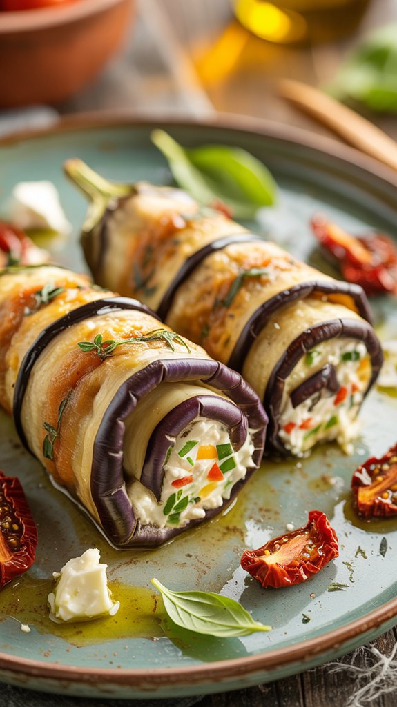 mediterranean roll ups preparation steps
