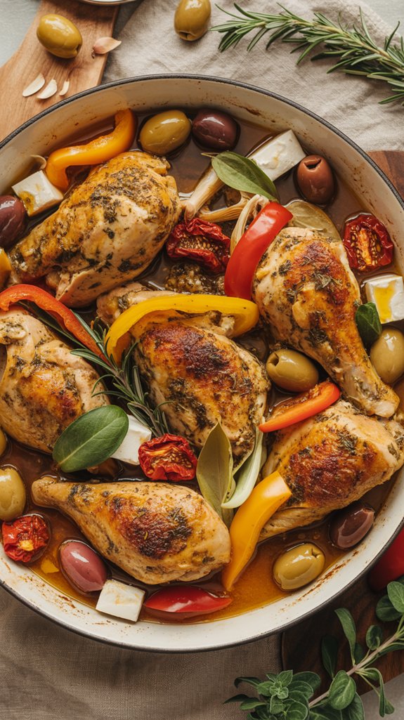 mediterranean spanish chicken recipe