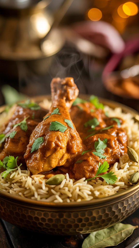 microwave indian chicken curry