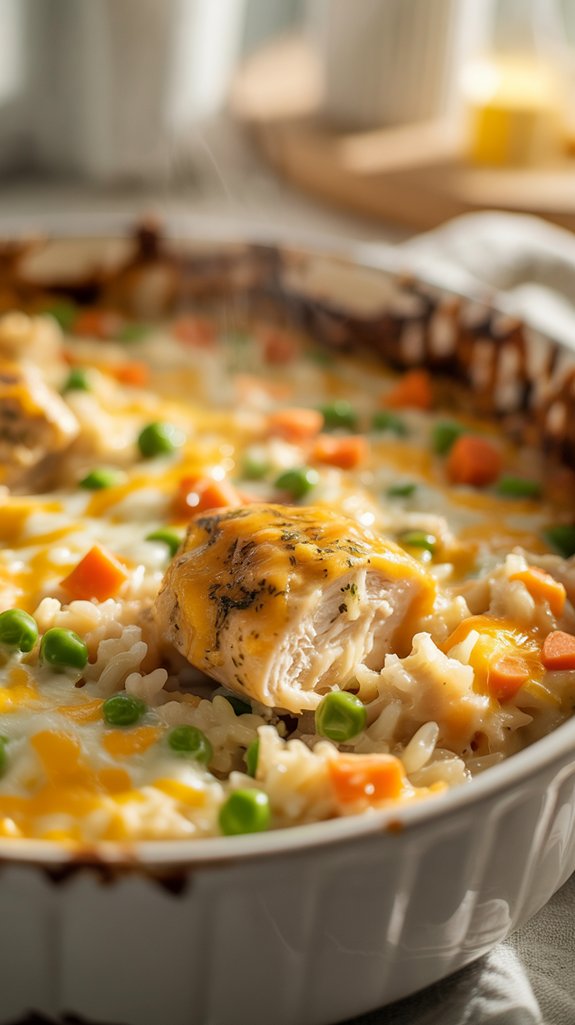mix bake top serve