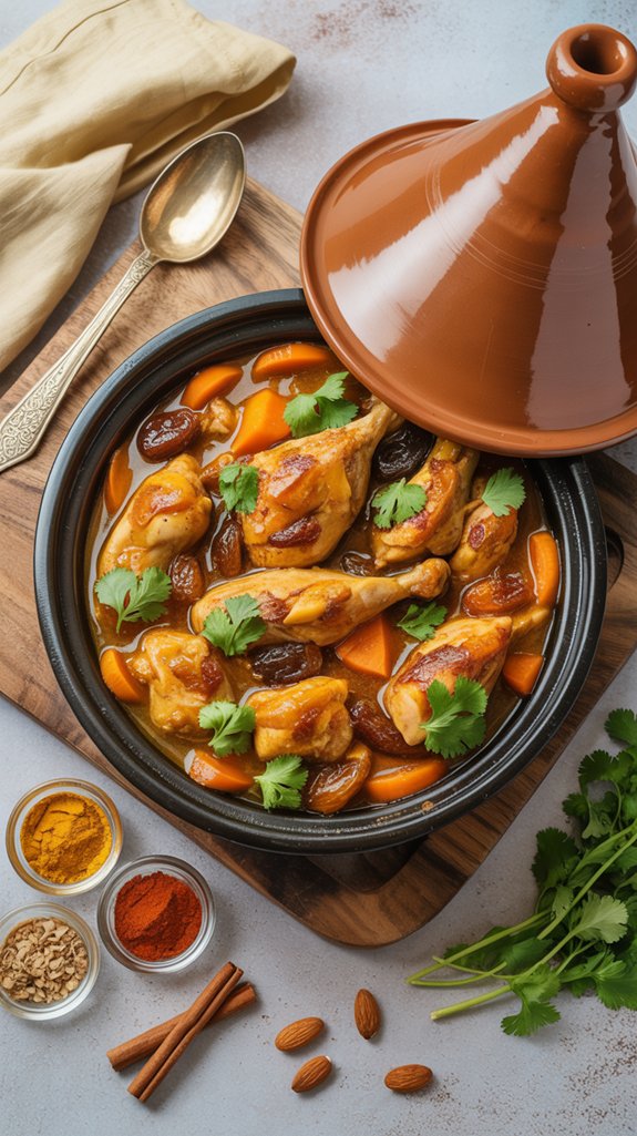moroccan chicken tagine recipe