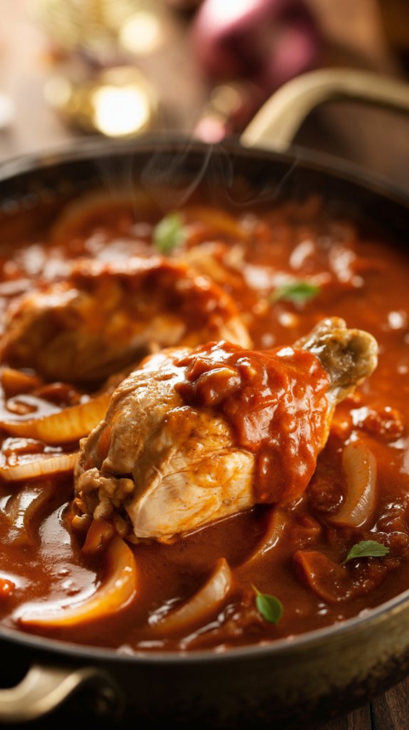 one pan chicken goulash