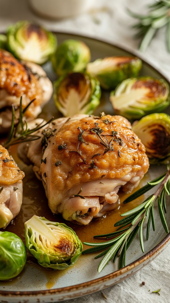 one pan roasted chicken meal