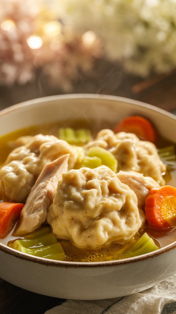 one skillet chicken and dumplings