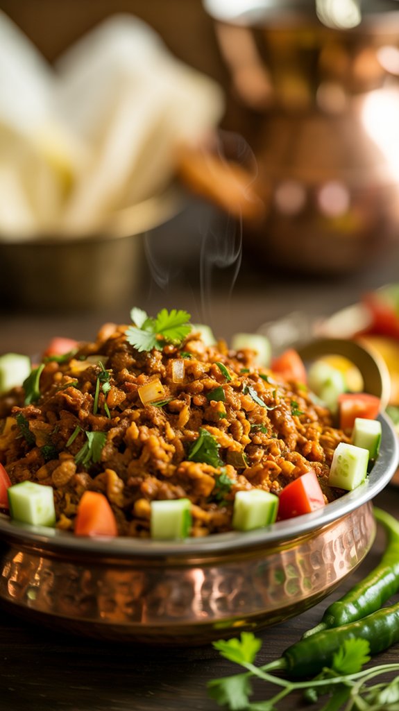 one skillet chicken keema recipe