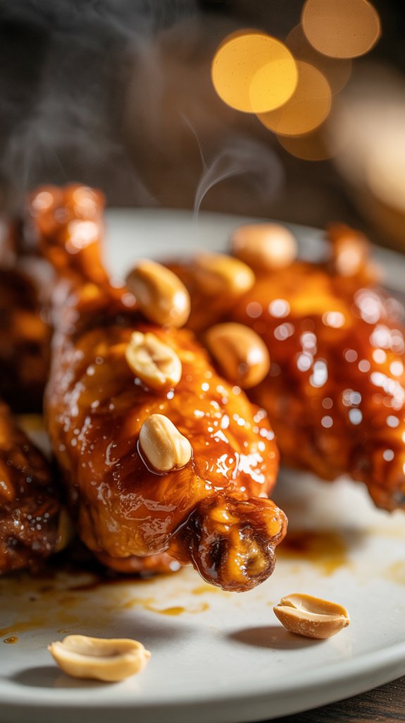 orange glazed chicken stir fry
