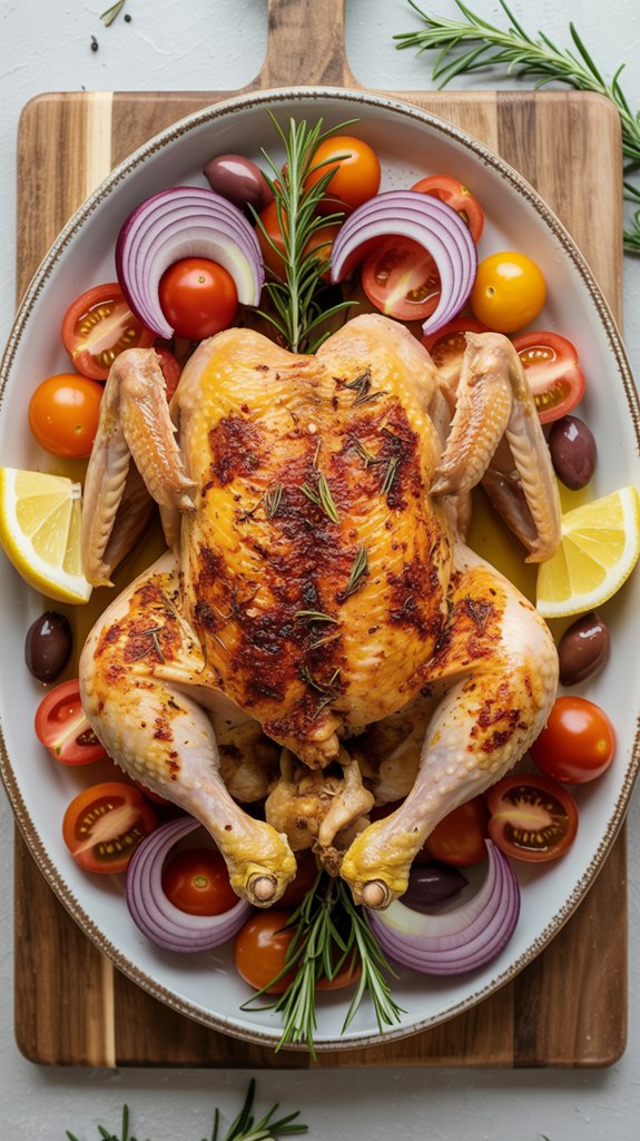 paprika infused grilled chicken