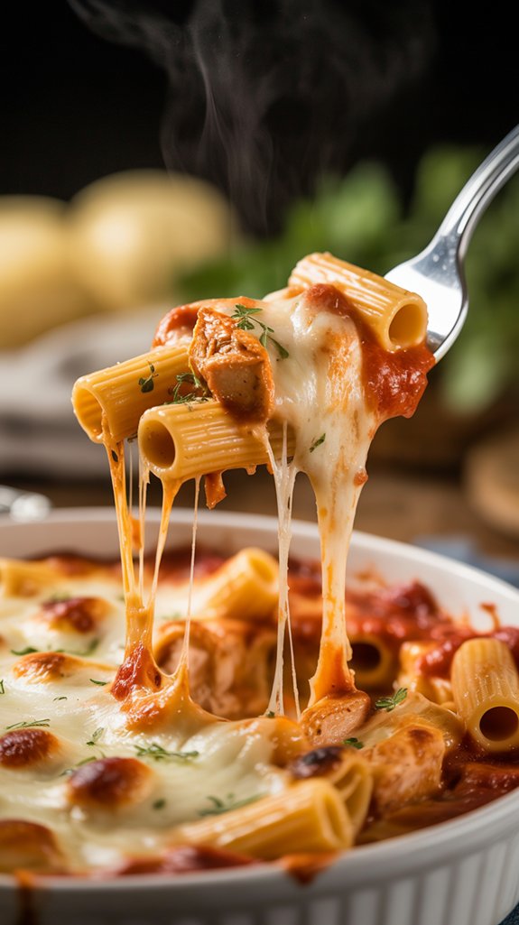 pasta bake preparation steps