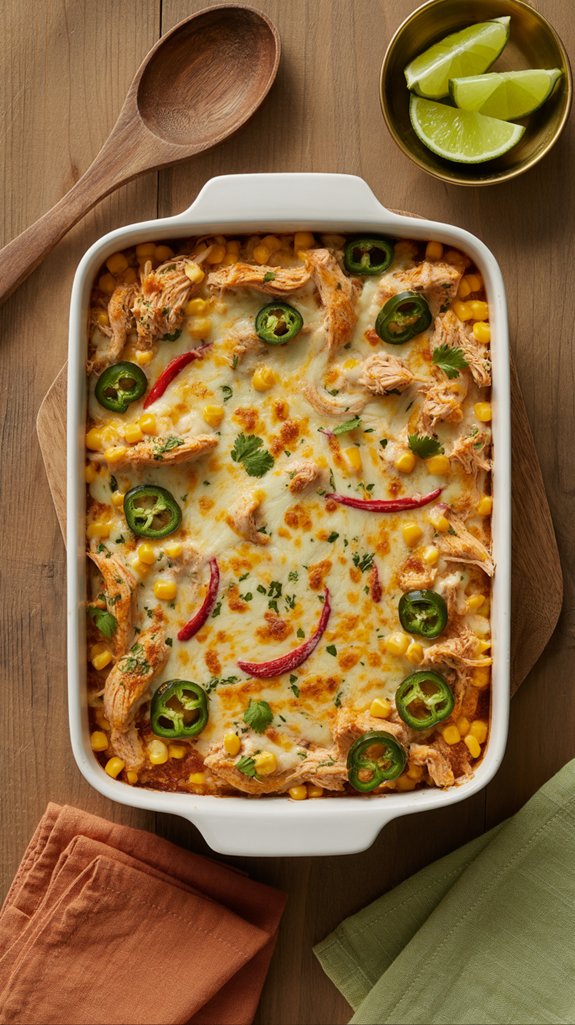 poblano chicken casserole recipe