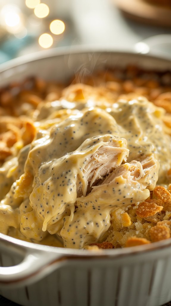 poppy seed chicken casserole