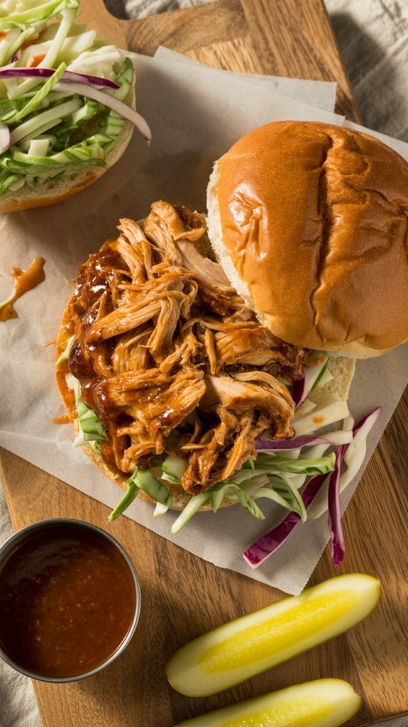 pulled chicken sandwich recipe