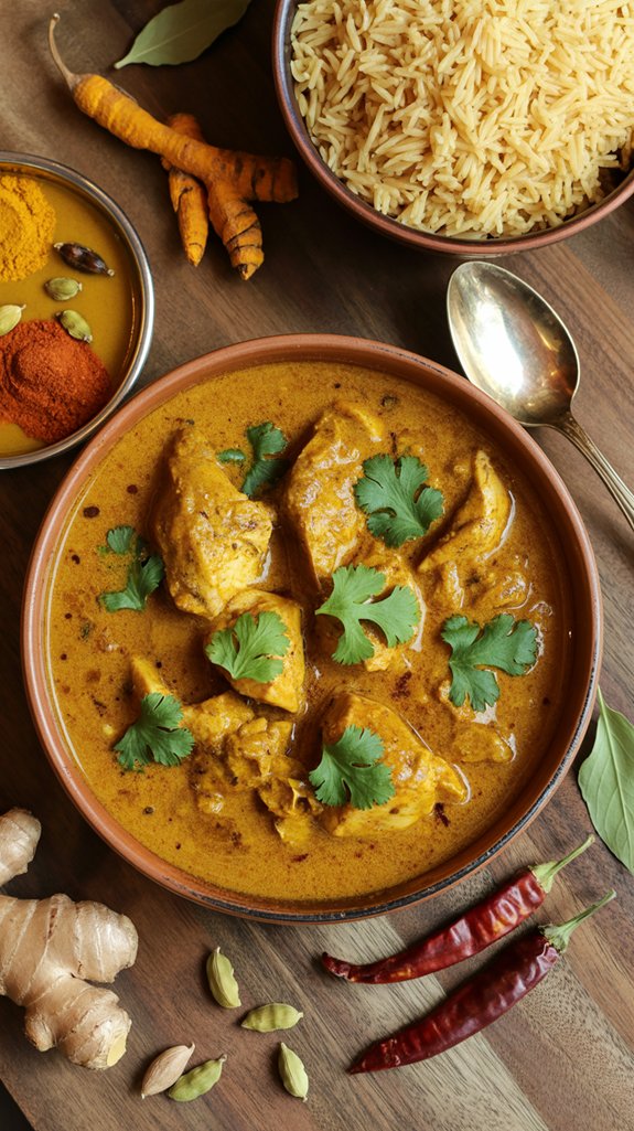 quick aromatic chicken curry