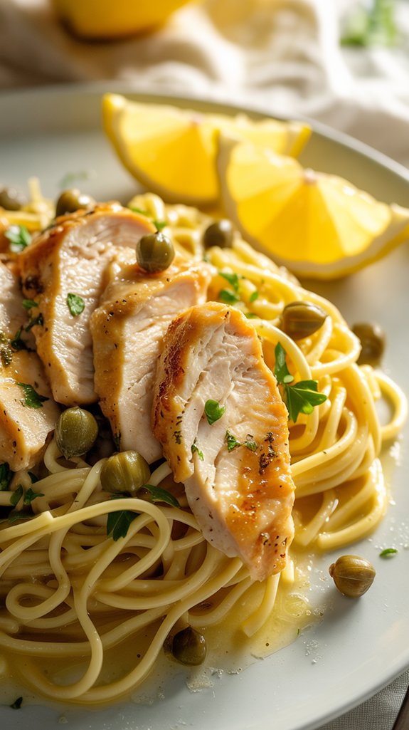 quick lemon garlic chicken