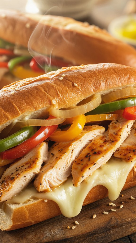 quick skillet chicken sandwich