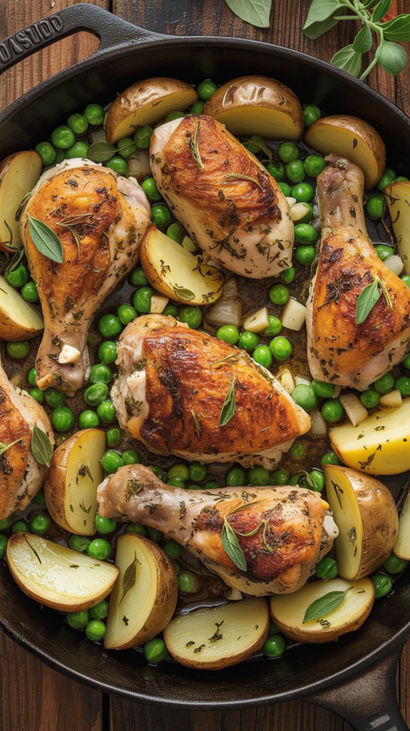 rustic italian chicken dish