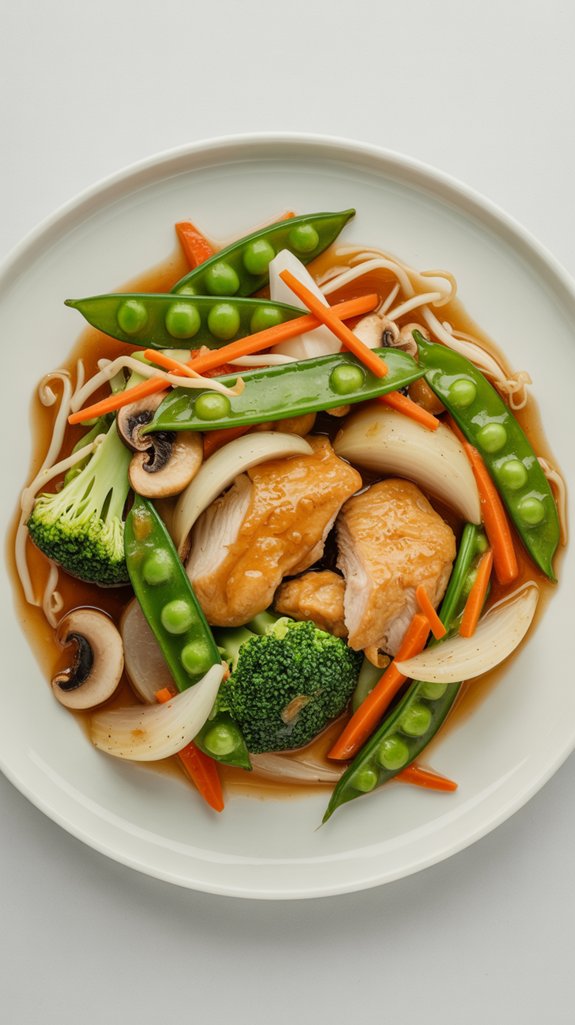 savory asian chicken dish
