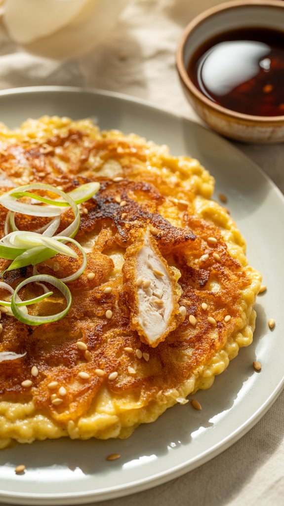 savory pancake cooking instructions