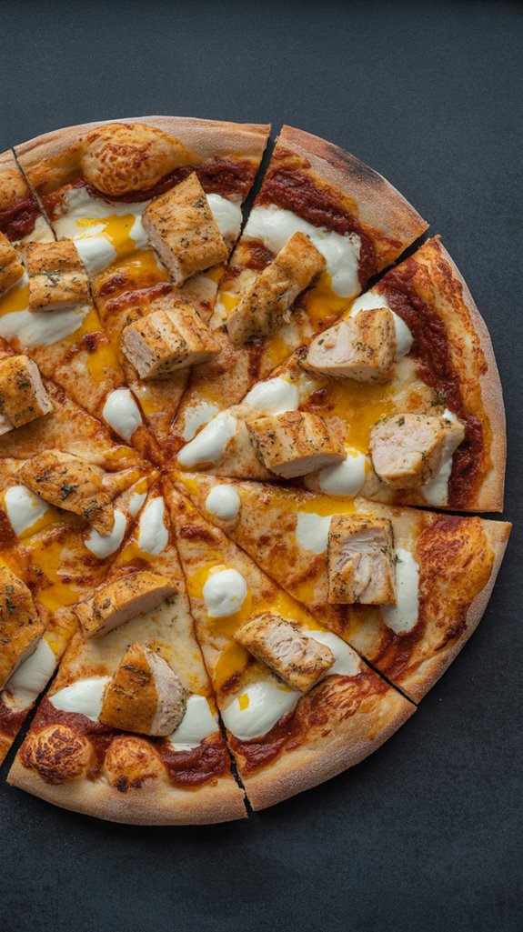 smoky bbq chicken pizza