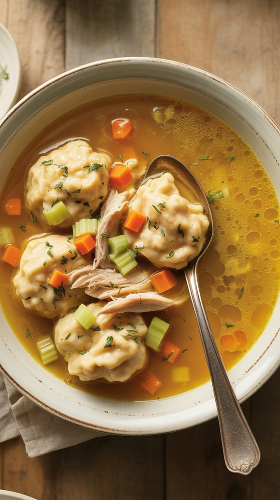 southern chicken and dumplings