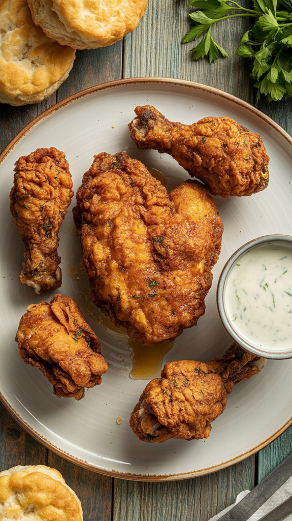 southern crispy fried chicken