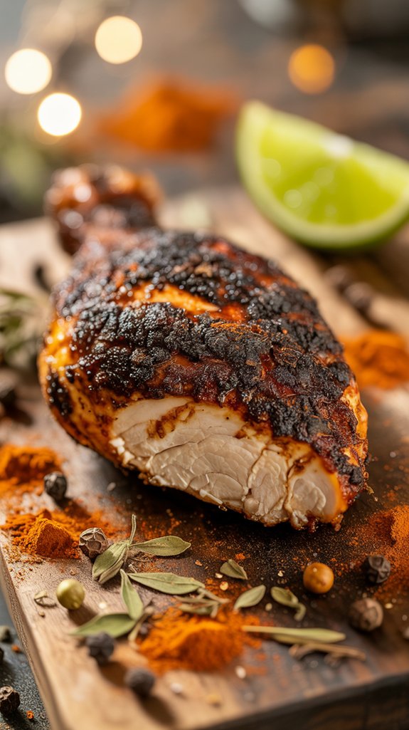 southern style blackened chicken recipe