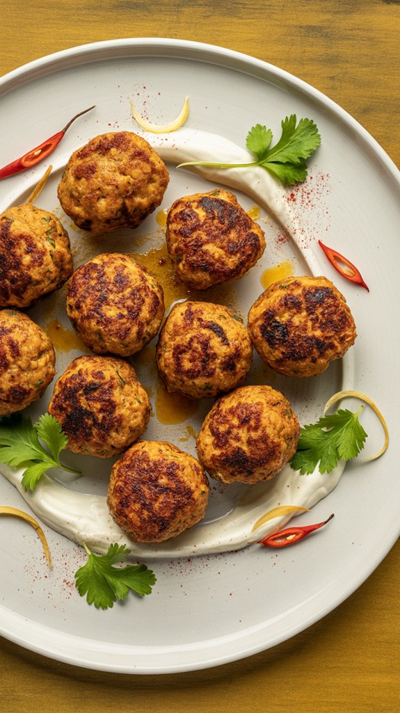 spiced chicken kofta recipe
