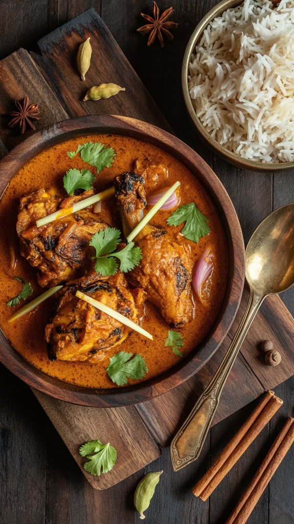 spiced chicken with aroma