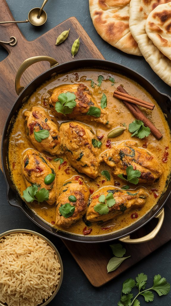spiced coconut chicken recipe