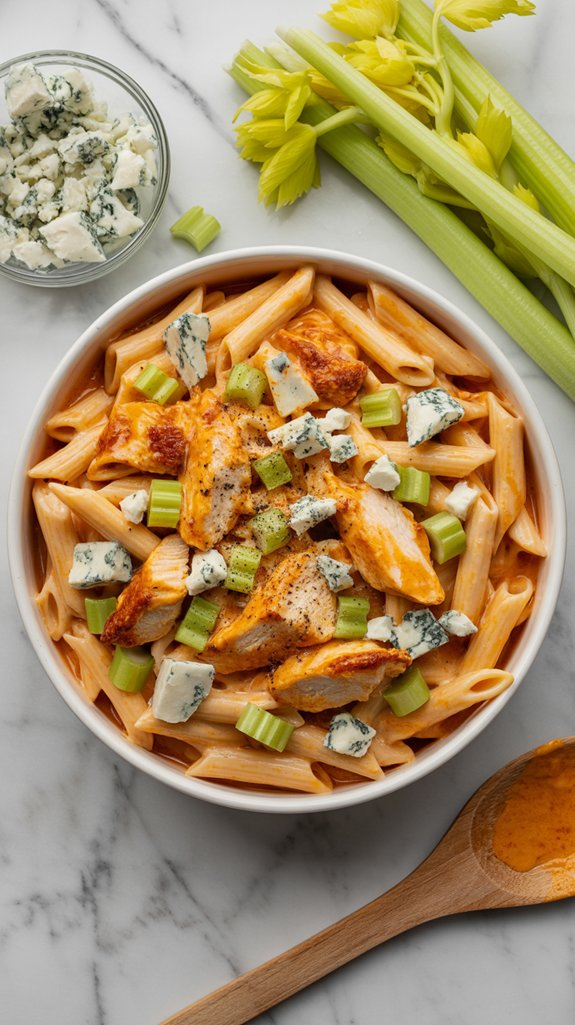 spicy chicken pasta delight