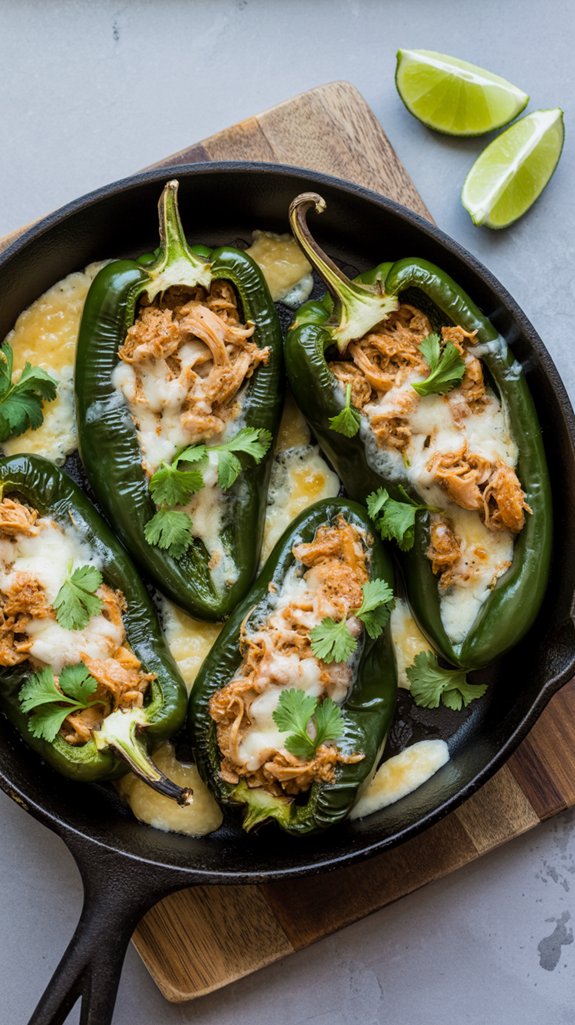 spicy chicken with cheese
