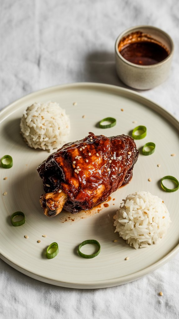 spicy korean chicken dish